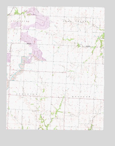 Monegaw Springs NW, MO USGS Topographic Map