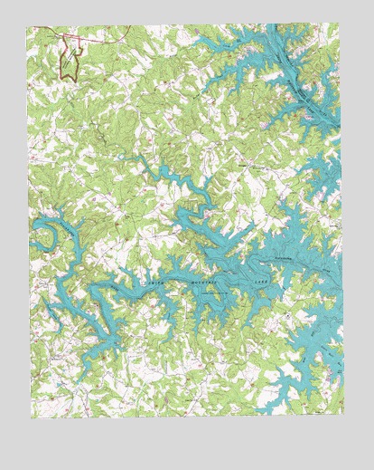 Moneta SW, VA USGS Topographic Map