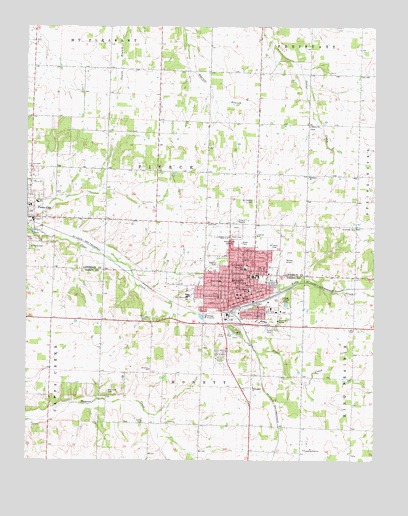 Monett, MO USGS Topographic Map