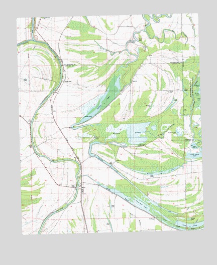 Money, MS USGS Topographic Map