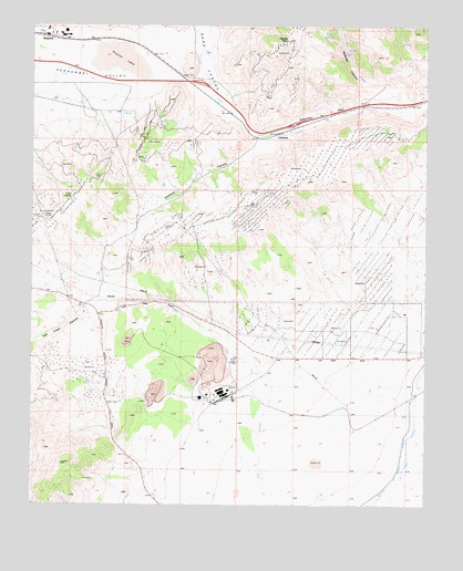 Monolith, CA USGS Topographic Map