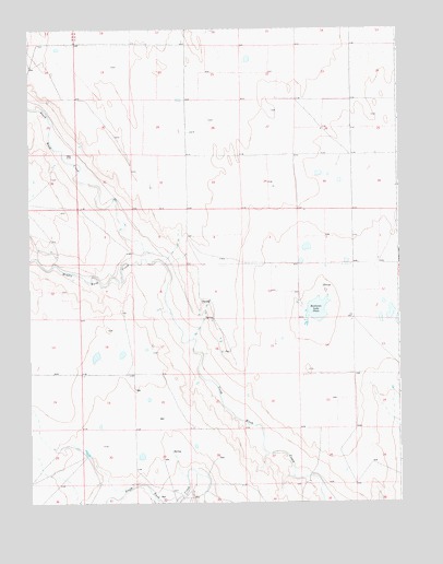Beckman Lake, CO USGS Topographic Map