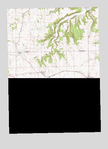 Monona, IA USGS Topographic Map
