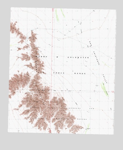 Monreal Well, AZ USGS Topographic Map