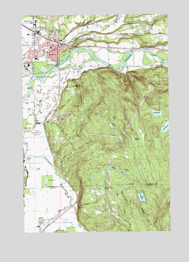 Monroe, WA USGS Topographic Map
