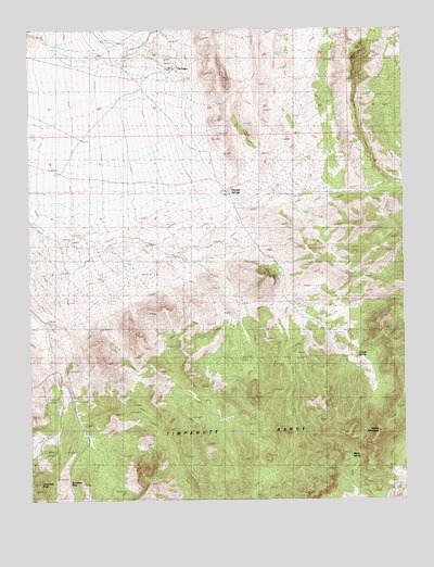 Monte Mountain, NV USGS Topographic Map