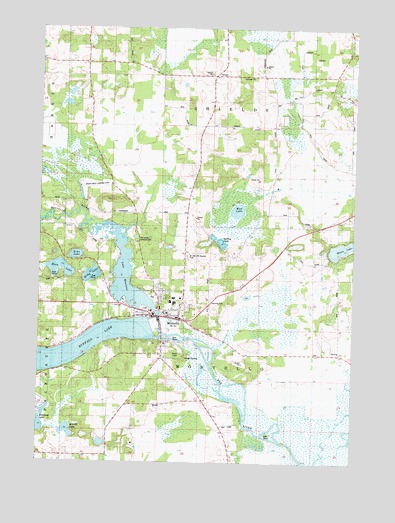 Montello, WI USGS Topographic Map