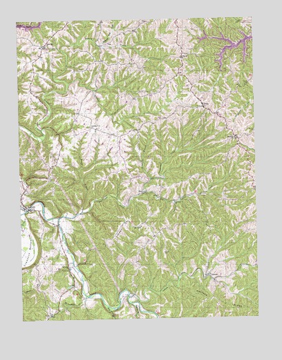 Monterey, KY USGS Topographic Map