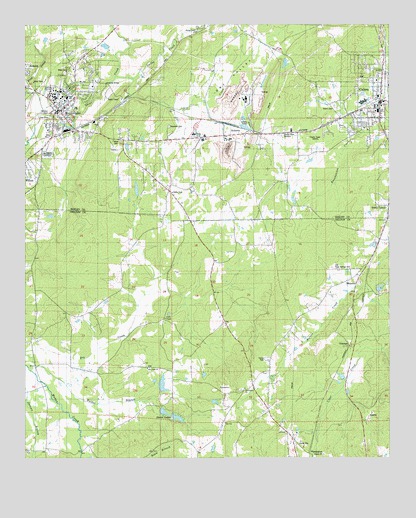 Montevallo, AL USGS Topographic Map