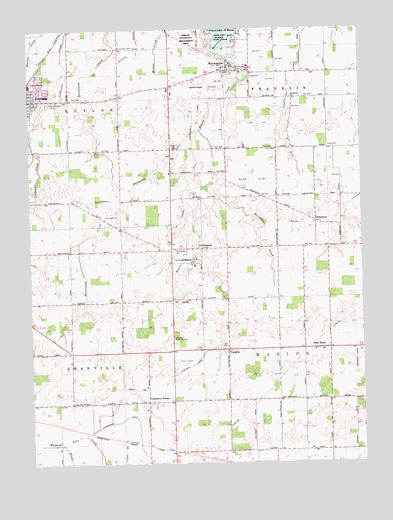 Montezuma, OH USGS Topographic Map