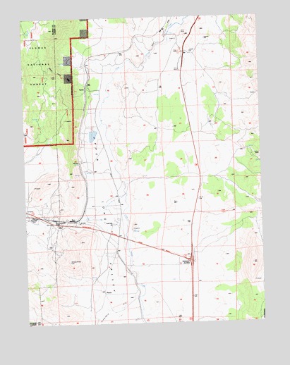 Beckwourth Pass, CA USGS Topographic Map