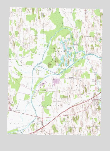 Montezuma, NY USGS Topographic Map