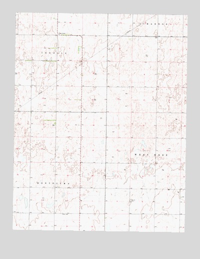 Montezuma NW, KS USGS Topographic Map