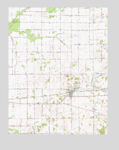 Montgomery, IN USGS Topographic Map