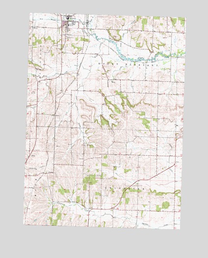 Monticello, WI USGS Topographic Map