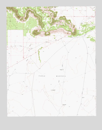 Montoya Point, NM USGS Topographic Map