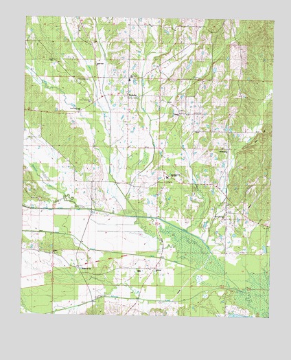 Montpelier, MS USGS Topographic Map
