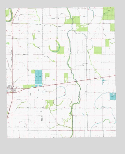 Montrose, AR USGS Topographic Map
