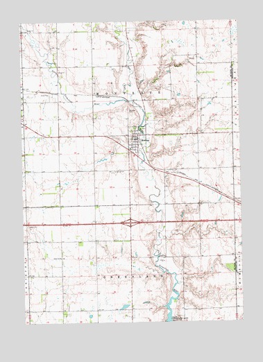 Montrose, SD USGS Topographic Map