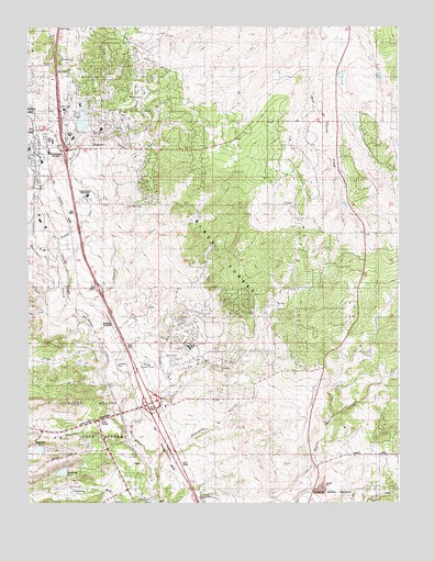 Monument, CO USGS Topographic Map