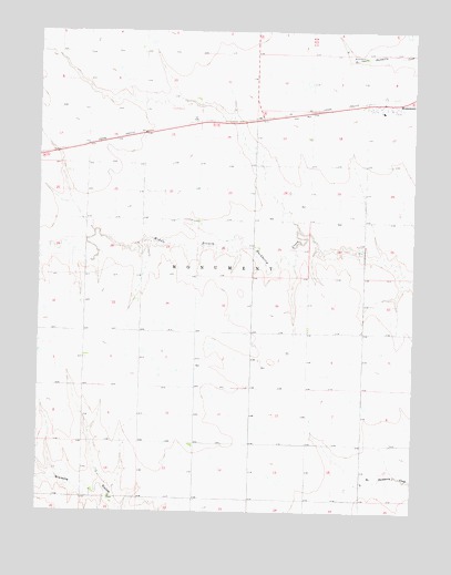 Monument, KS USGS Topographic Map