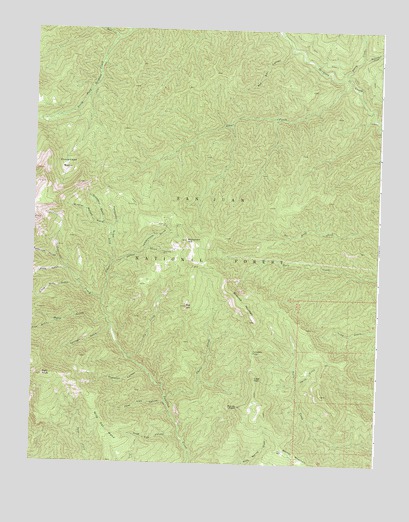 Monument Hill, CO USGS Topographic Map