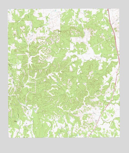 Monument Hill, TX USGS Topographic Map