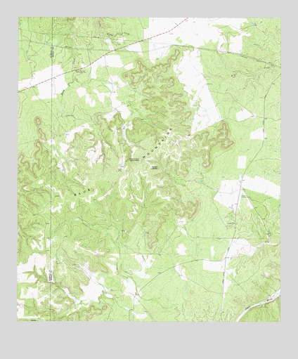 Monument Mountain, TX USGS Topographic Map