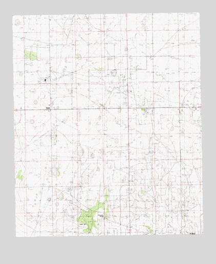 Monument North, NM USGS Topographic Map