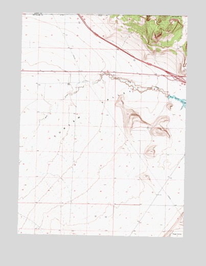 Monument Peak NE, UT USGS Topographic Map
