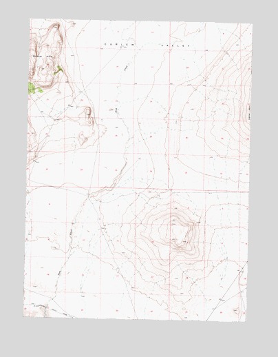 Monument Peak SW, UT USGS Topographic Map