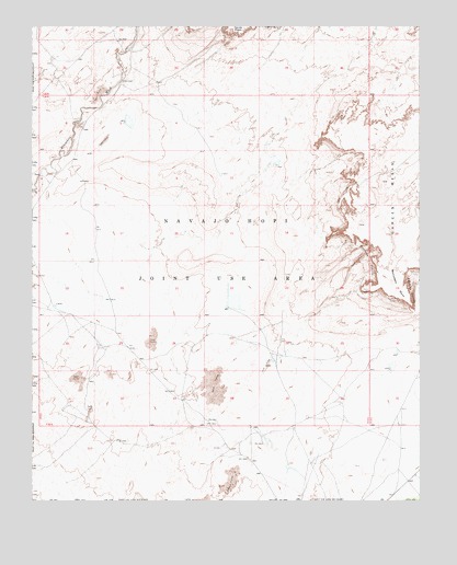 Monument Point, AZ USGS Topographic Map