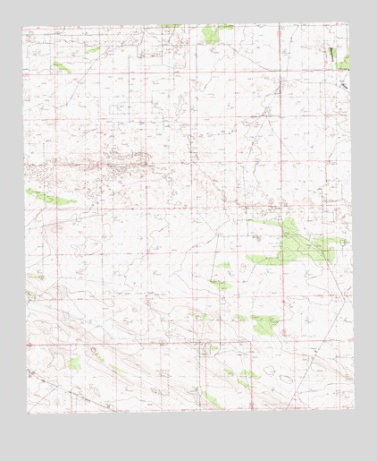 Monument SW, NM USGS Topographic Map