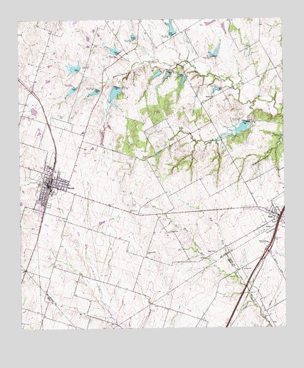 Moody, TX USGS Topographic Map