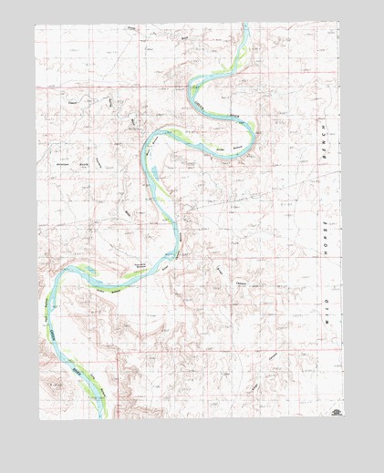 Moon Bottom, UT USGS Topographic Map
