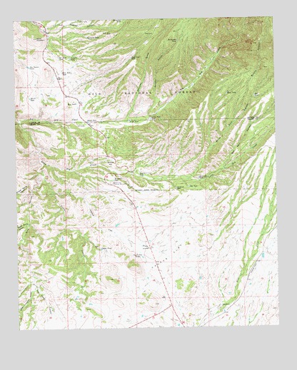 Moon Ranch, NM USGS Topographic Map