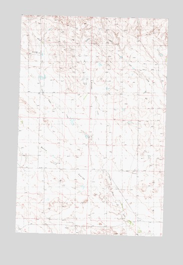 Moonlight Creek, MT USGS Topographic Map