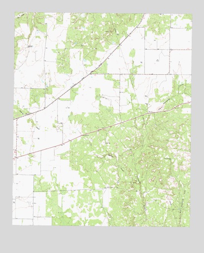 Moons Camp, TX USGS Topographic Map