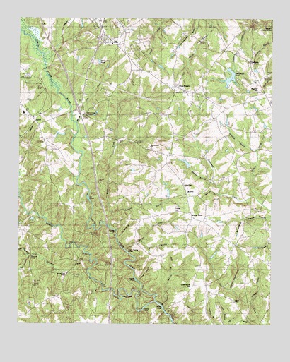 Moore, SC USGS Topographic Map