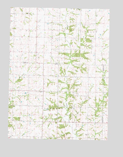 Bedford SW, MO USGS Topographic Map