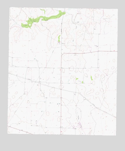 Moore Ranch, TX USGS Topographic Map