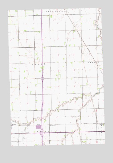 Mooreton East, ND USGS Topographic Map