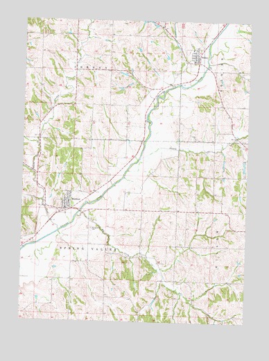Moorhead, IA USGS Topographic Map