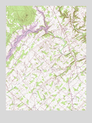 Bedminster, PA USGS Topographic Map
