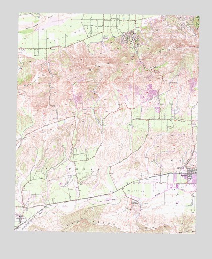Moorpark, CA USGS Topographic Map