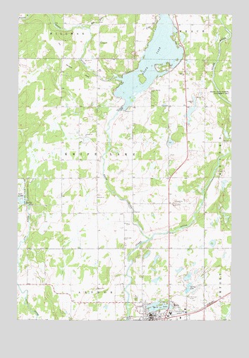 Mora North, MN USGS Topographic Map
