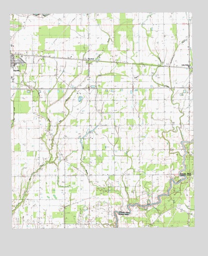 Bee Bayou, LA USGS Topographic Map