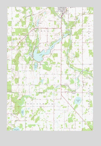 Mora South, MN USGS Topographic Map