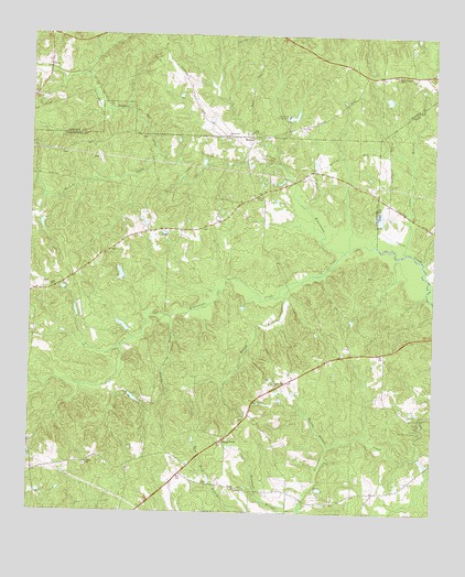 Moran, GA USGS Topographic Map