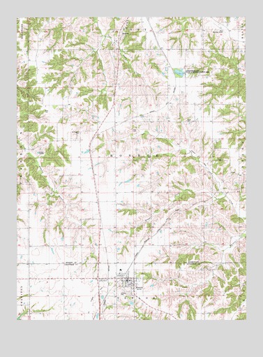 Moravia, IA USGS Topographic Map